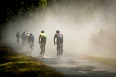 riders biting the dust.Dwars Door Het Hageland 2020One Day Race: Aarschot – Diest 180km (UCI 1.1)Bingoal Cycling Cup 2020