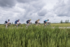 early breakaway group with Sven Burger (BEL/Beat Cycling), Stijn Appel (BEL/Abloc), Michael Garrison (Hagens Berman Axeon), Tim Marsman (Metec - Solarwatt), Rick Pluimers (NED/Jumbo Visma), Exterioo Cycling CupVeenendaal - Veenendaal 2022 (NED)One day race 198km©rhodevanelsen